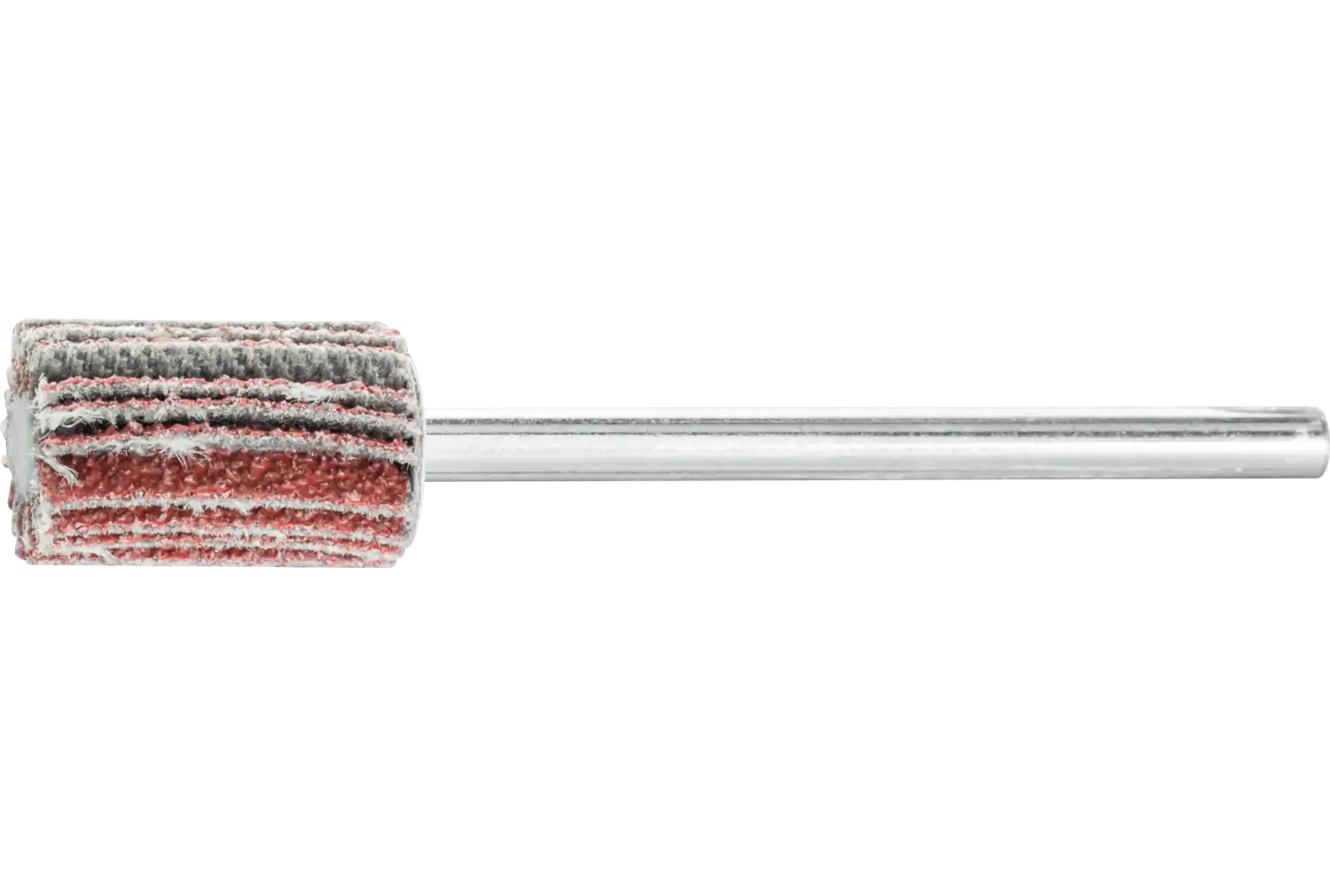 Picture of Pferd Mounted Flap Wheel, 3/8" X 5/8, 60 Grit, 1/8" Shank, Aluminum Oxide